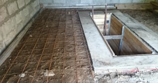 Заливка бетонного пола в гараже Слободской, цена от 874 руб.